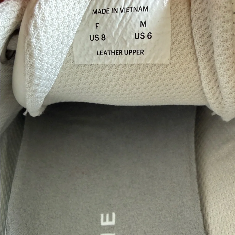 NEW Everlane The Trainer genuine leather sneaker size 8